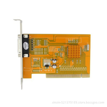 H. 264 4CH DVR Card Techwell 6816 Chipset (SDVR-6804A)